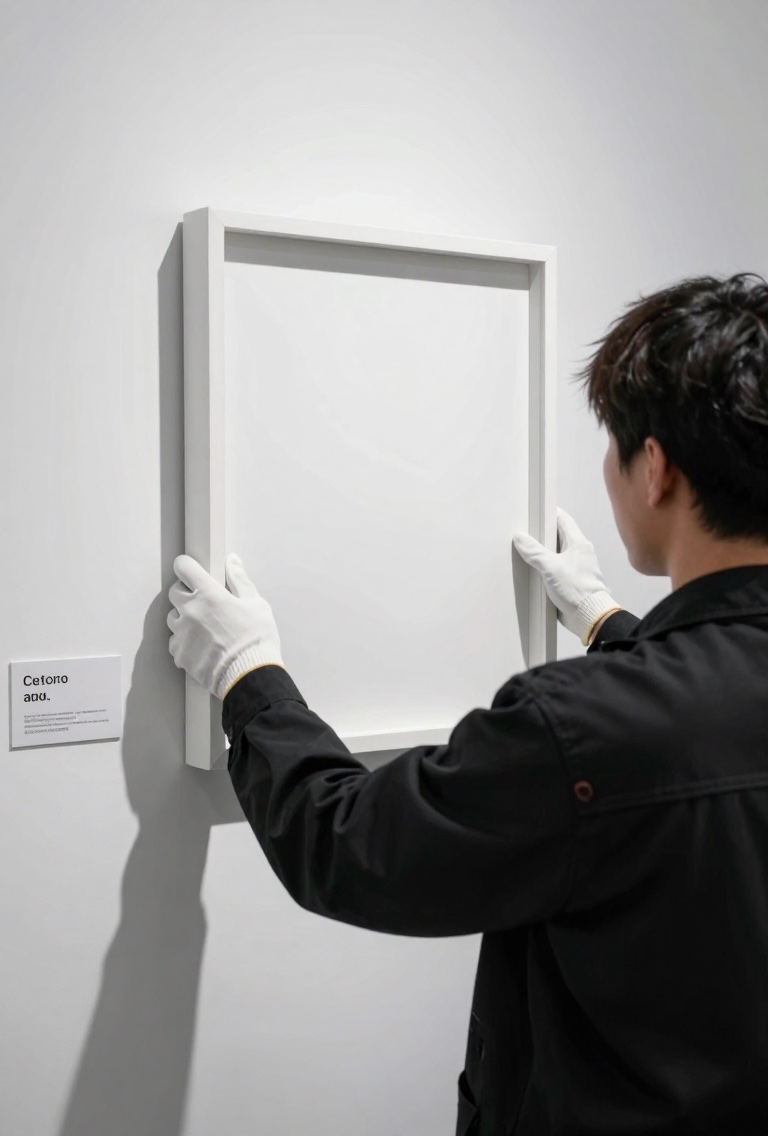展览安装现场